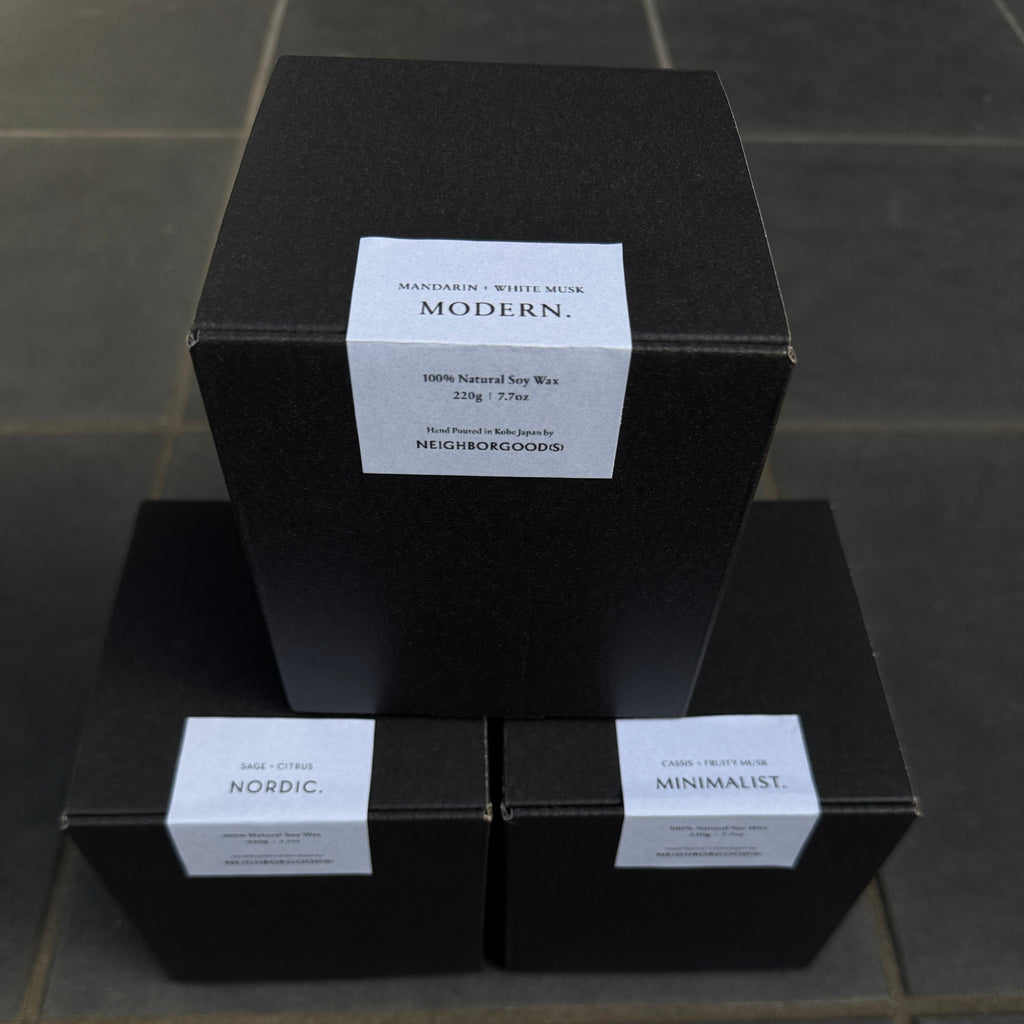 [Classic Candle] MINIMALIST Cassis + Fruity Musk