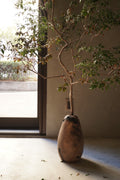[Vase] Black persimmon Wood Vase　クロガキ