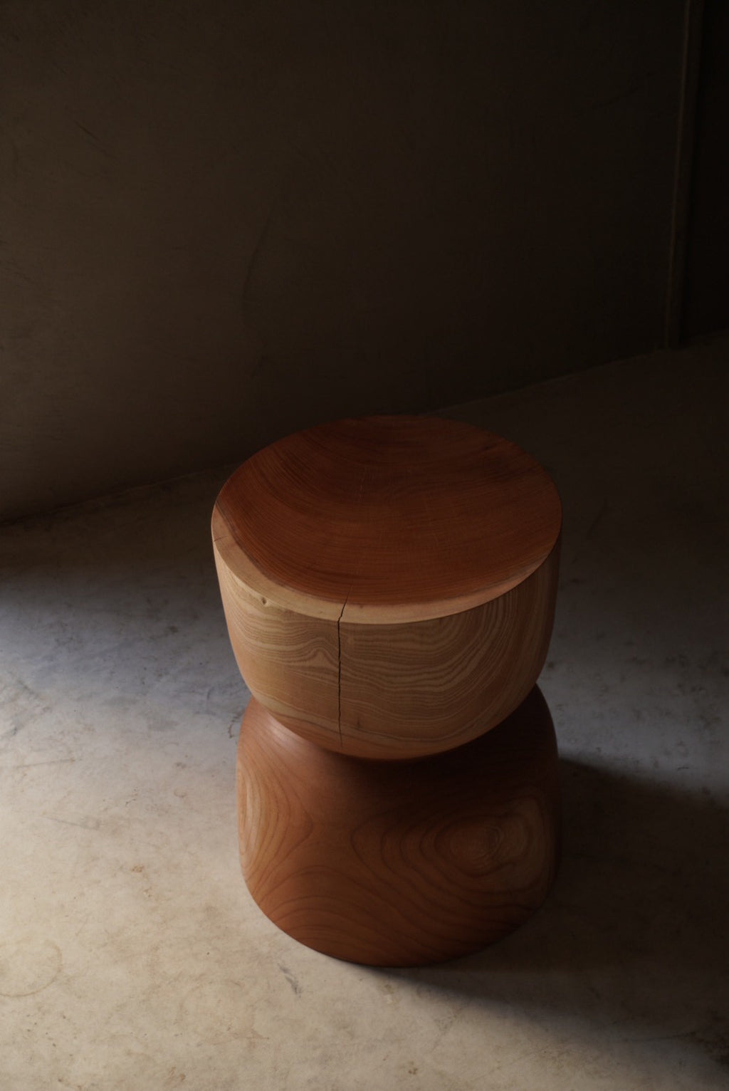 [Stool] Zelkova Wood Stool　ケヤキ